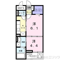 クレメントハウスの物件間取画像